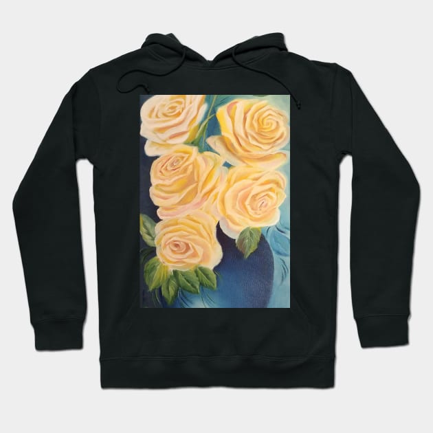 Yellow Roses Hoodie by fadavieira